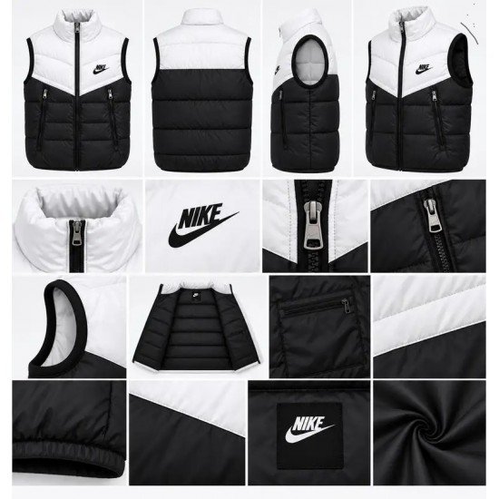 ΑΝΔΡΙΚΟ PUFFER ΓΙΛΕΚΟ NIKE ΔΙΧΡΩΜΟ – ΛΕΥΚΟ / ΜΑΥΡΟ ΚΟΔ.0521