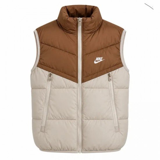 ΑΝΔΡΙΚΟ PUFFER ΓΙΛΕΚΟ NIKE ΔΙΧΡΩΜΟ – ΜΠΕΖ / ΚΑΦΕ ΚΟΔ.0522