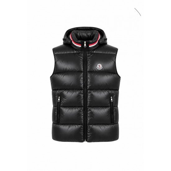 ΑΝΔΡΙΚΟ ΜΑΥΡΟ PUFFER ΓΙΛΕΚΟ ΜΕ ΚΟΥΚΟΥΛΑ MONCLER ΚΟΔ.0523